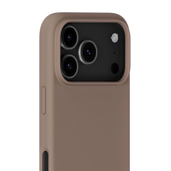 Holdit Coque Silicone Apple iPhone 17 Pro - Mocha Brown