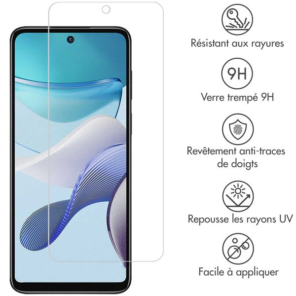 Selencia Protection d'écran en verre trempé Motorola Moto G13 / G23