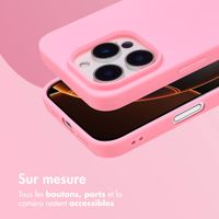 imoshion Coque Couleur Apple iPhone 16 Pro - Bubblegum Pink