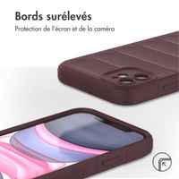 imoshion EasyGrip Backcover Apple iPhone 11 - Aubergine