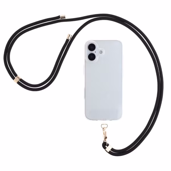 Selencia Cordon de téléphone universel - Noir