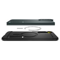 Spigen Coque Tough Armor MagSafe Samsung Galaxy S25 Edge - Abyss Green