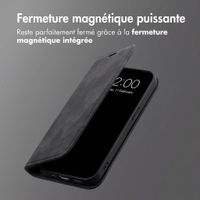 Étui de téléphone portefeuille Slim Motorola Edge 70 Fusion - Noir