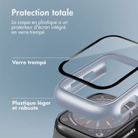 imoshion Coque rigide à couverture complète Apple Watch 4 / 5 / 6 / SE - 40 mm - Argent