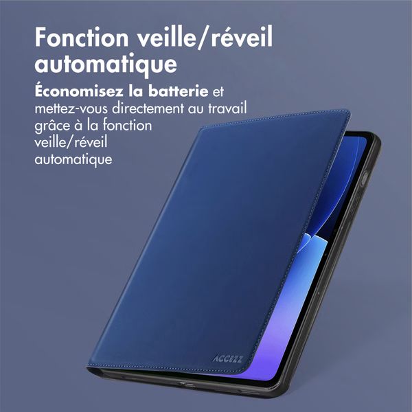 Accezz Coque tablette Classic Xiaomi Pad 8 / 8 Pro - Bleu foncé