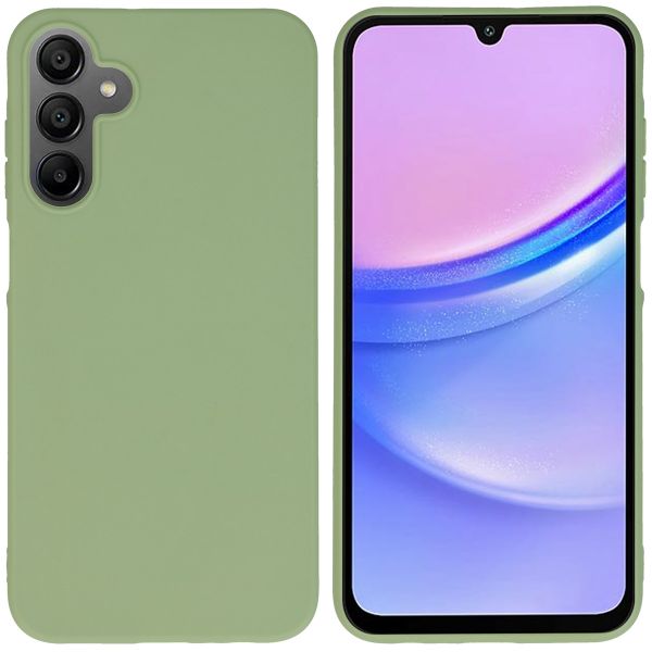 imoshion Coque Couleur Samsung Galaxy A15 (5G/4G) - Olive Green