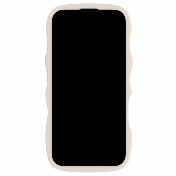 Holdit Coque Wavy Apple iPhone 16 Plus - Light Beige