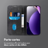 imoshion Étui de téléphone portefeuille Slim Xiaomi Redmi Note 15 Pro Plus (5G) - Noir