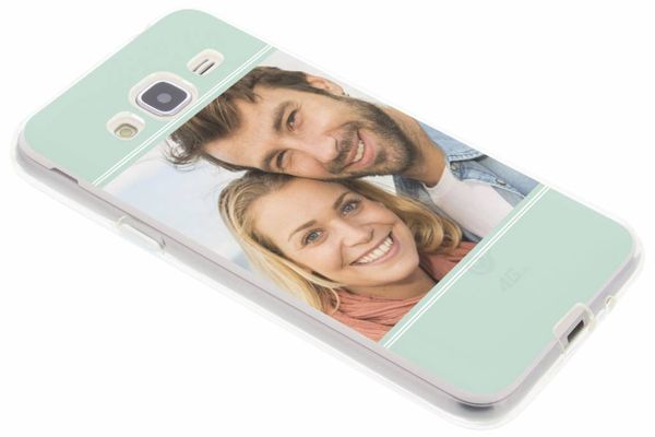 Concevez votre propre coque en gel Galaxy J3 / J3 (2016) - Transparent