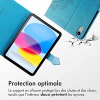 imoshion Coque tablette Apple iPad 11 (2025) 11 pouces A16 / iPad 10 (2022) 10.9 pouces - Turquoise