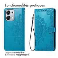 imoshion Etui de télephone Mandala Oppo A6 Pro (5G) - Turquoise