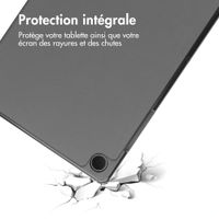 imoshion Coque tablette Trifold Samsung Galaxy Tab A11 Plus - Gris
