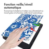 imoshion Design Slim Hard Sleepcover Kobo Nia - Flower Tile