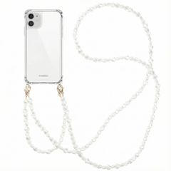 imoshion Coque avec dragonne + bracelet Apple iPhone 11 - Perles Cœurs