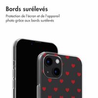 imoshion Coque Design iPhone 13 - Red Hearts