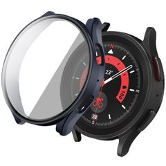imoshion Coque rigide à couverture complète Samsung Galaxy Watch 5 - 40 mm - Bleu foncé
