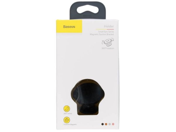 Baseus Magnetic Car Mount - Support de téléphone pour voiture - Tableau de bord - Magnétique - Noir