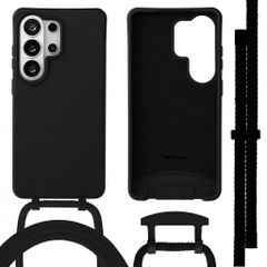 imoshion Coque arrière Color avec cordon amovible et MagSafe Samsung Galaxy S26 Ultra - Noir