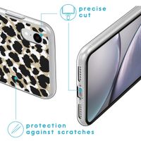 imoshion Coque Design Apple iPhone Xr - Golden Leopard
