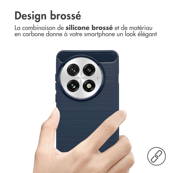 imoshion Coque Brushed OnePlus 13 - Bleu foncé