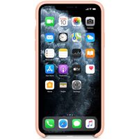 Apple Coque en silicone Apple iPhone 11 Pro Max - Grapefruit