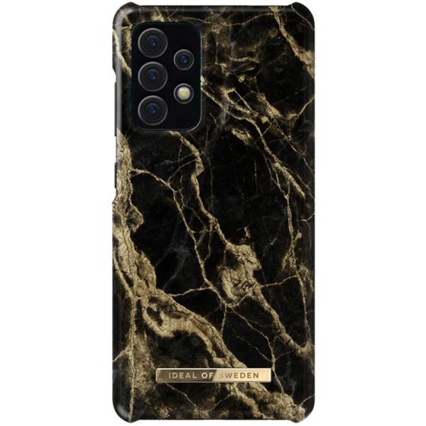 iDeal of Sweden Coque Fashion Samsung Galaxy A52(s) (5G/4G) - Golden Smoke Marble