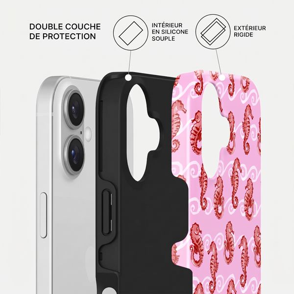 Burga Coque Tough MagSafe Apple iPhone 17 - Coral Reef