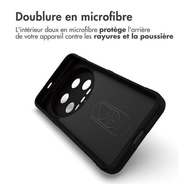 imoshion Coque arrière EasyGrip Xiaomi 14 Ultra - Noir