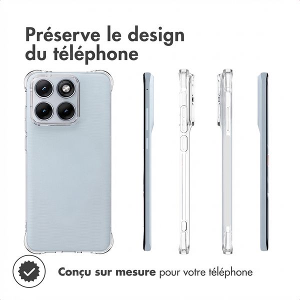imoshion Shockproof Case Motorola Edge 70 Fusion - Transparent