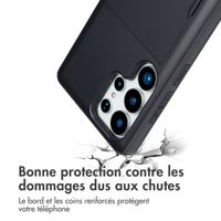 imoshion Coque arrière avec porte-cartes Samsung Galaxy S25 Ultra - Noir