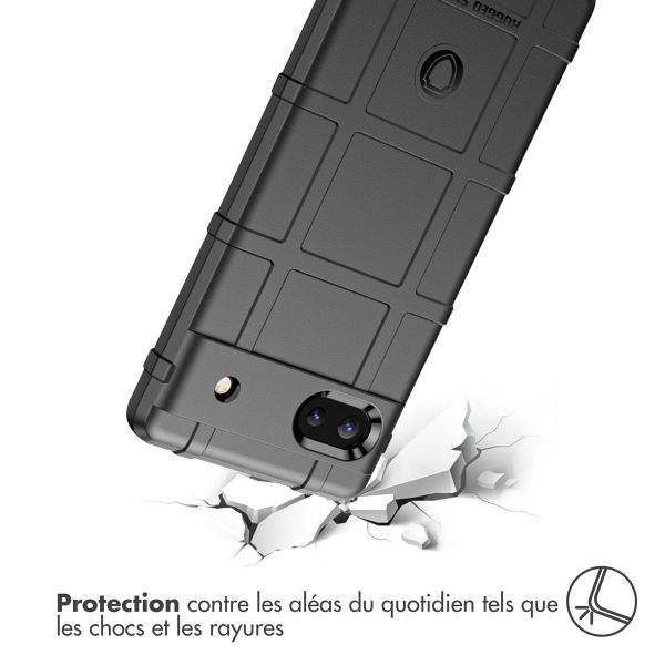 imoshion Coque Arrière Rugged Shield Google Pixel 6a - Noir