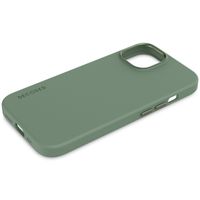 Decoded Coque en silicone MagSafe iPhone 15 - Vert