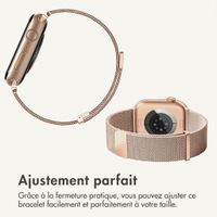 imoshion Bracelet magnétique milanais Apple Watch | 44/45/46/49 mm - Rose Gold