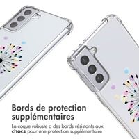 imoshion Coque Design avec cordon Samsung Galaxy S21 Plus - Sandstone Dandelion