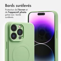 imoshion Coque Couleur avec MagSafe iPhone 14 Pro Max - Vert