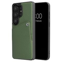 Selencia Coque Riva avec porte-cartes Samsung Galaxy S26 Ultra - Sage Green
