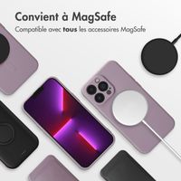 imoshion Coque Couleur avec MagSafe iPhone 13 Pro - Violet