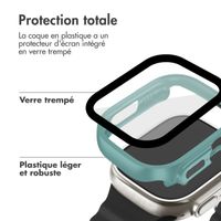imoshion Coque rigide à couverture complète Apple Watch Ultra / Ultra 2 / Ultra 3 - 49 mm - Vert foncé