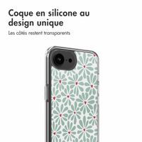 imoshion Coque Design Apple iPhone 16e - Bloom Love Sage Green
