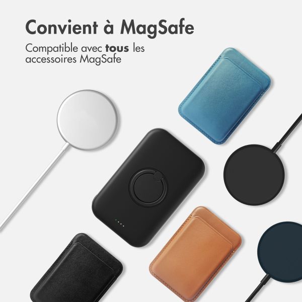 imoshion ﻿Autocollant MagSafe avec aide à l'installation - Bleu foncé