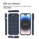 imoshion Coque arrière EasyGrip iPhone 14 Pro - Bleu foncé