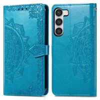 imoshion Etui de télephone Mandala Samsung Galaxy S23 Plus - Turquoise