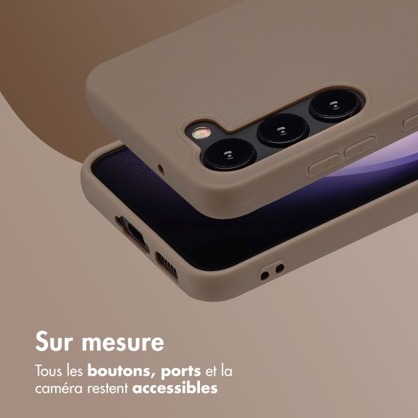 imoshion Coque Couleur Samsung Galaxy S23 - Marron