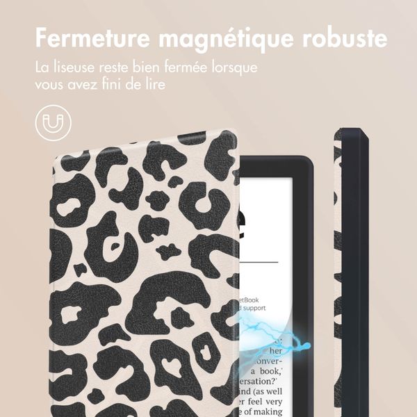 imoshion Étui á rabat Pocketbook Verse / Verse Pro / Verse Pro Color / Vivlio Light / Light HD - Leopard