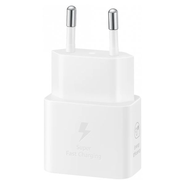 Samsung Original 25W Efficiency Adapter sans câble de chargeur - Blanc