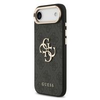 Guess Coque 4G Metal Logo Backcover Apple iPhone Air - Gold Edge - Black