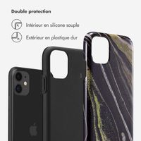 Selencia Coque arrière Vivid Apple iPhone 11 - Chic Marble
