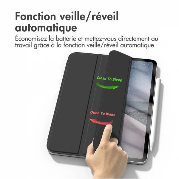 imoshion Magnetic etui de téléphone portefeuille Apple iPad Air 13 pouces (2025) M3 / (2024) M2 - Noir