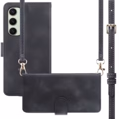 imoshion Etui de télephone portefeuille avec cordon Samsung Galaxy S24 FE - Noir