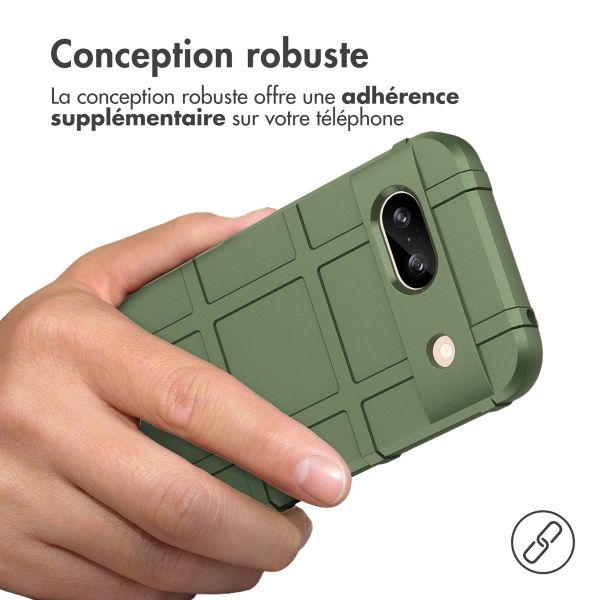 imoshion Coque Arrière Rugged Shield Google Pixel 8a - Vert foncé